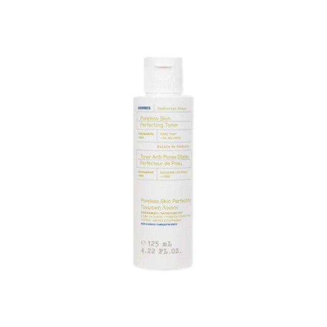Korres Santorini Grape Poreless Skin Perfecting Τονωτική Λοσιόν, 125ml