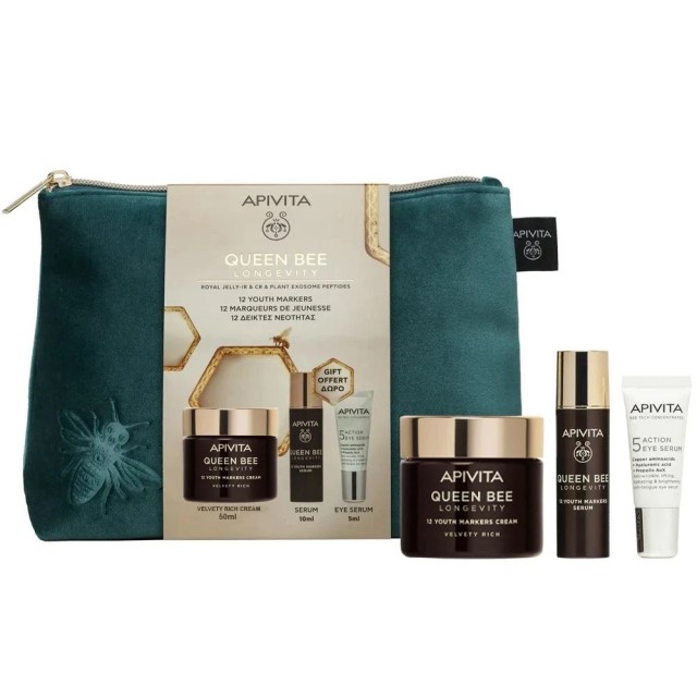 Apivita Promo Queen Bee Longevity με Queen Bee Longevity Velvety Ri...