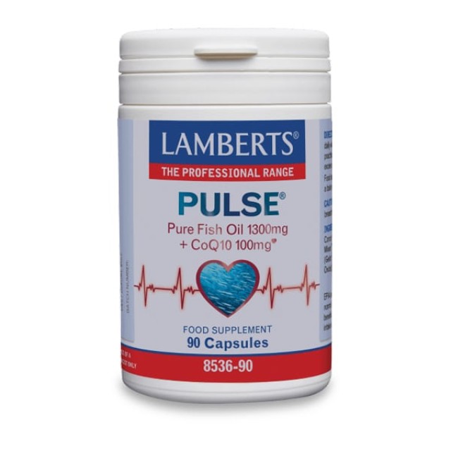 Lamberts Pulse Fish Oil & CoQ10 Συμπλήρωμα Για Την Σωστή Λειτουργία...