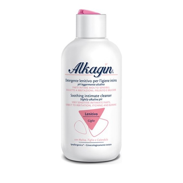 Alkagin Soothing Intimate Cleanser Υποαλλεργικό Καθαριστικό Ευαίσθητης Περιοχής, 250ml