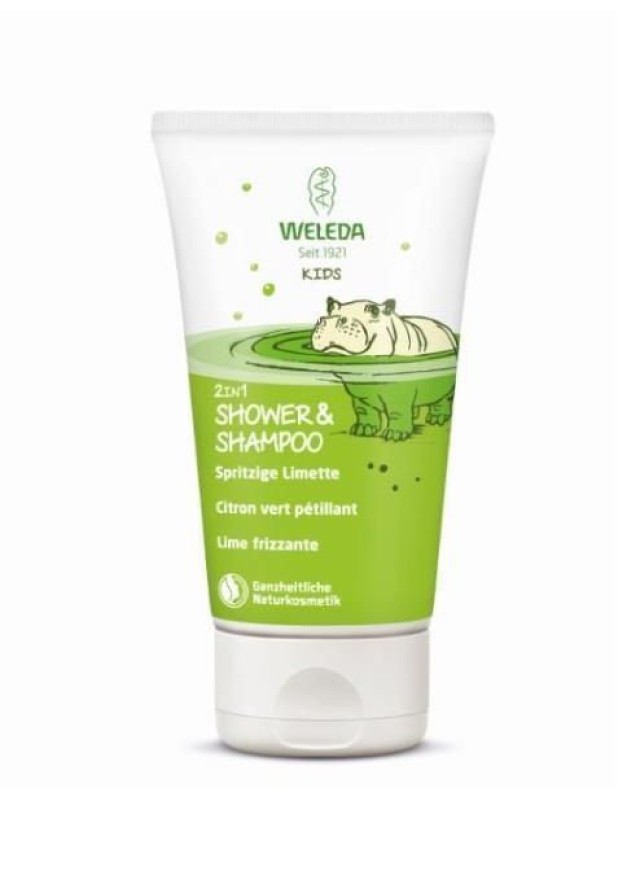 Weleda Παιδικό Αφροντούς & Σαμπουάν 2 σε 1 με άρωμα Δροσερό Μοσχολέ...