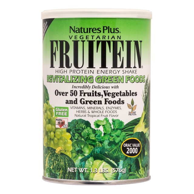 Natures Plus Fruitein Green, 576gr