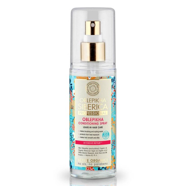 Natura Siberica Oblepikha Conditioning Spray για Εντατική Επανόρθωση, 125ml