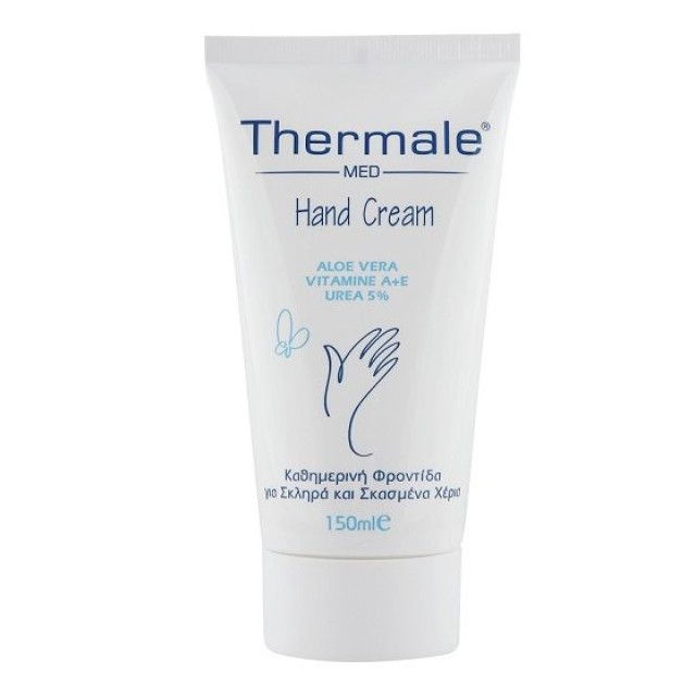 Thermale Med Hand Cream Aloe Vera Ενυδατική Κρέμα Χεριών, 150ml