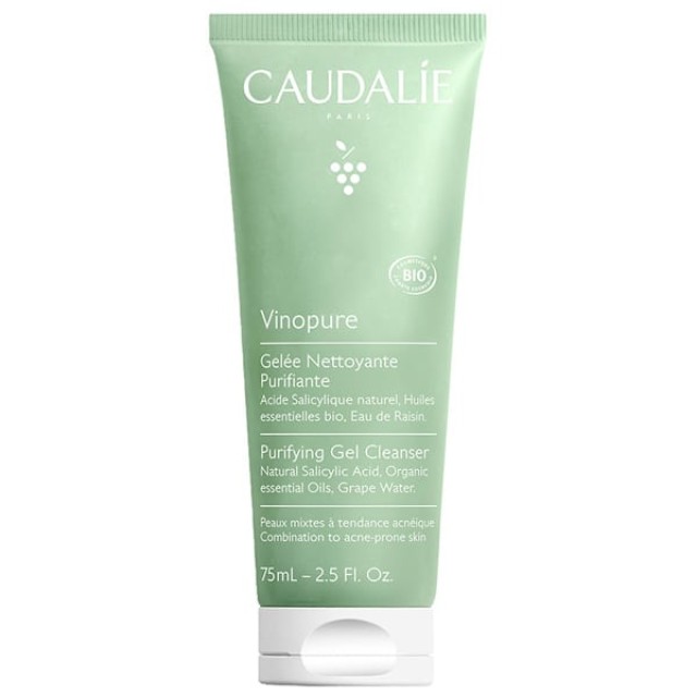 Caudalie Vinopure Purifying Gel Cleanser Tζελ Καθαρισμού Προσώπου, ...