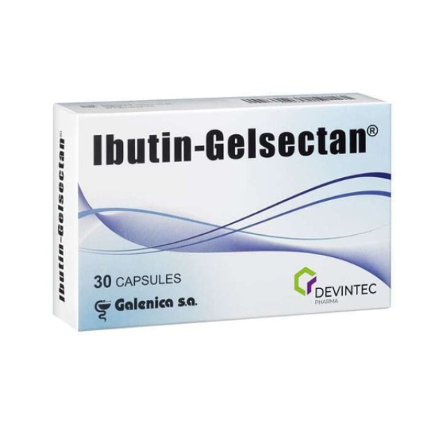 Galenica Ibutin Gelsectan Συμπλήρωμα Διατροφής για το Ευερέθιστο Έντερο, 30caps