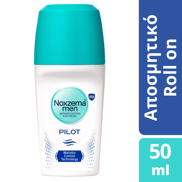 Noxzema Pilot Deodorant Roll On Alcohol Free 50ml