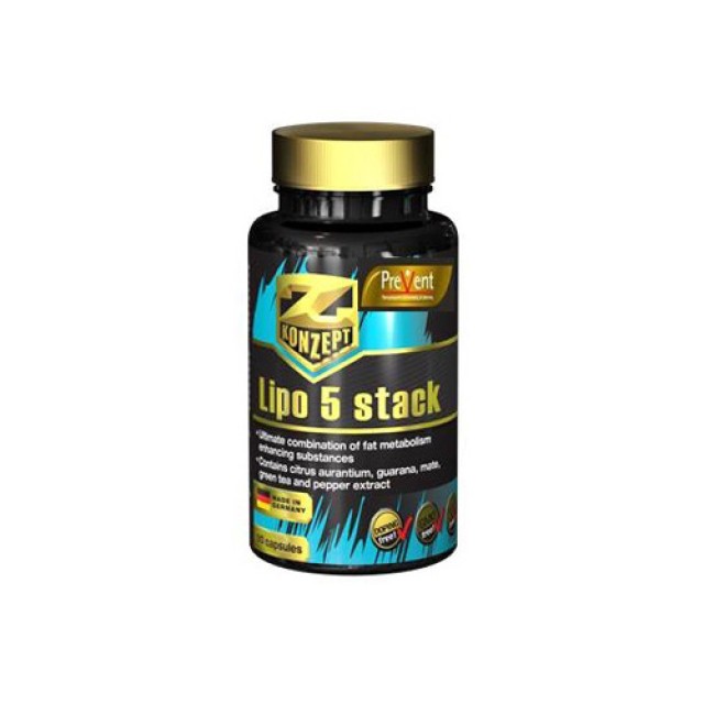Prevent Z - Konzept Lipo 5 Stak Natural Fat Burner Συμπλήρωμα Διατρ...
