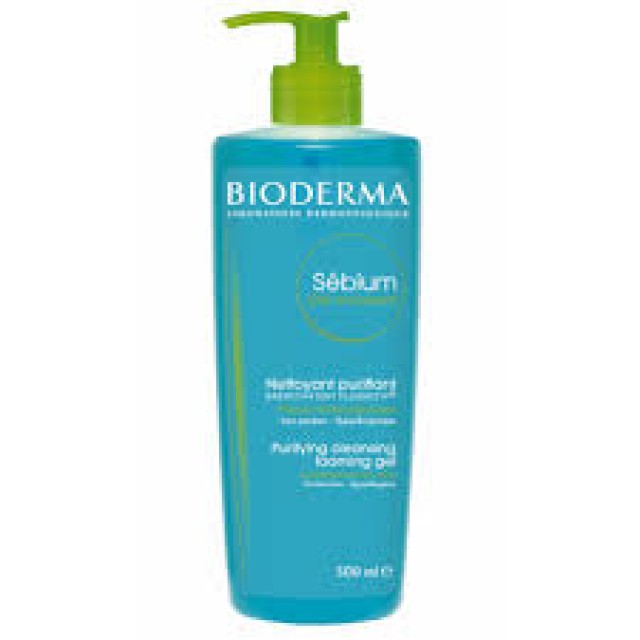 Bioderma Sebium Gel Moussant Για Βαθύ Καθαρισμό 500ml