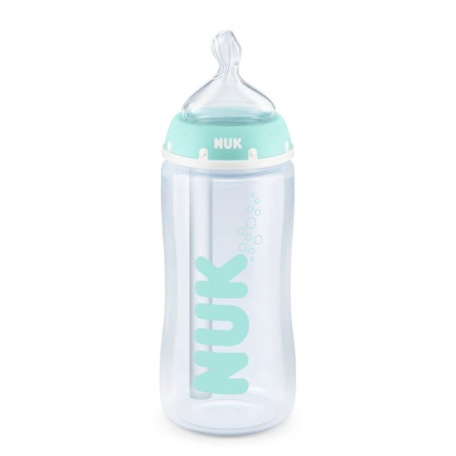 Nuk Anti-Colic Professional Πλαστικό Μπιμπερό Κατά των Κολικών με Θηλή Σιλικόνης, 0-6 μηνών, 300ml