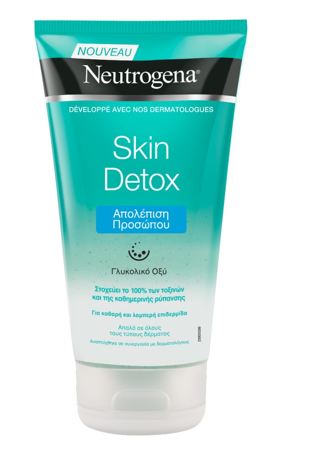 Neutrogena Skin Detox Scrub Απολέπισης Προσώπου, 150ml