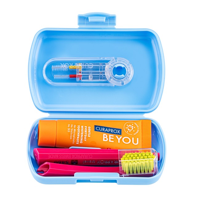 Curaprox Be You Travel Set Γαλάζιο, 1σετ