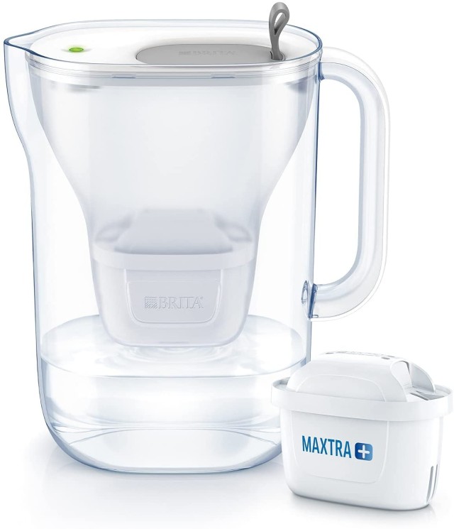 Brita Style XL LED 4W Grey 3,6Lt με φίλτρο Maxtra+ Γερμανίας, 1 Τεμάχιο