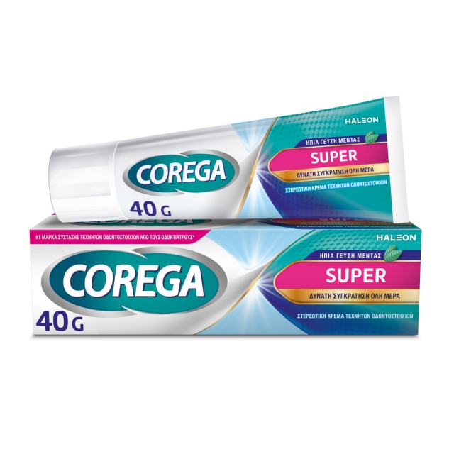 Corega 3D Hold Super Στερεωτική Κρέμα Για Τεχνητή Οδοντοστοιχία, 40gr