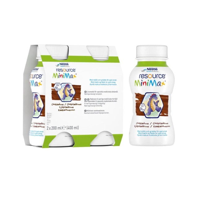 Nestle Resource Minimax Choco Διατροφικά Πλήρες Θρεπτικό Σκεύασμα γ...