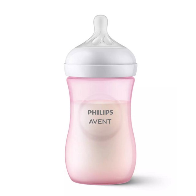 Avent Philips Natural Response Πλαστικό Μπιμπερό  με Θηλή Σιλικόνης για 1+ μηνών, 260ml
