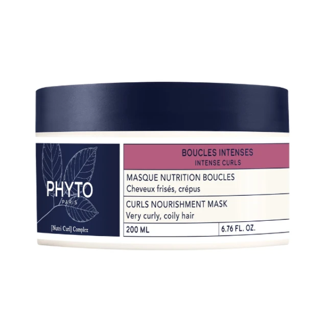 Phyto Paris Boucles Intenses Nourishing Mask for Curls, 200ml