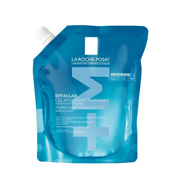 La Roche Posay Effaclar Purifying Foaming Gel +M Refill Cleansing Gel...