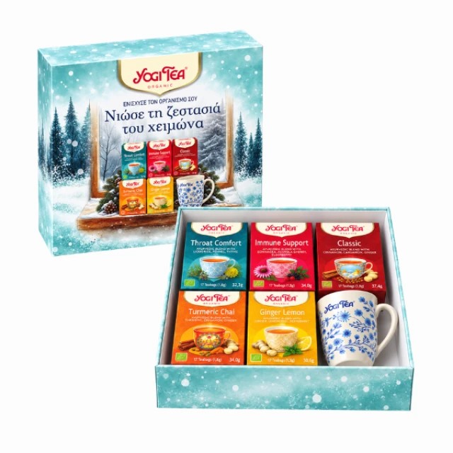 Yogi Tea Πακέτο Για Χειμώνα + Δώρο μία κούπα Yogi Tea