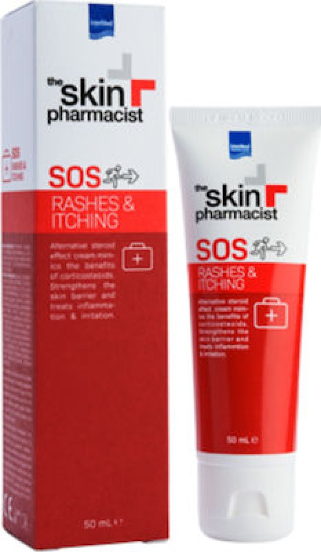 The Skin Pharmacist SOS Rashes & Itching για Φλεγμονώδεις Εξάρσεις του Δέρματος, 50ml
