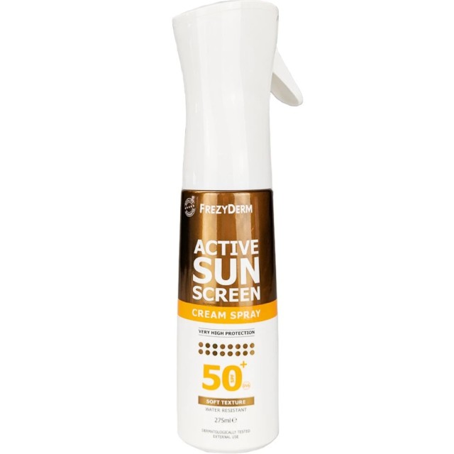 Frezyderm Active Spf50+ Sunscreen Cream Spray Αντηλιακό Σπρέι για Χ...