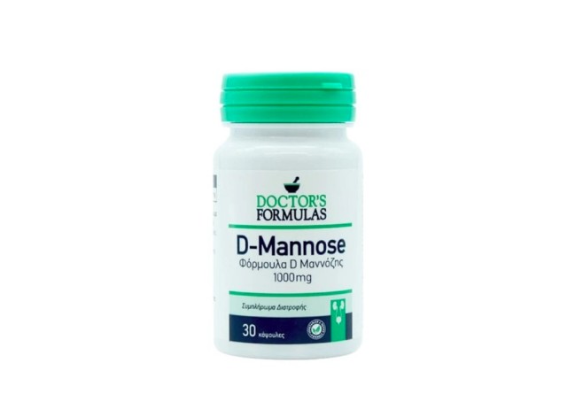 Doctors Formula D-Mannose 1000mg 30 Κάψουλες
