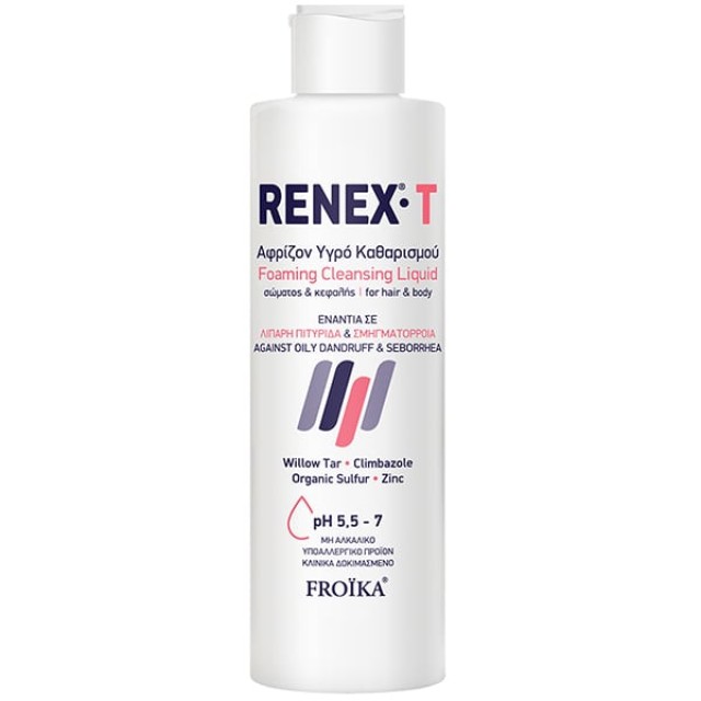 Froika Renex T Body & Head Cleansing Liquid Καθαριστικό Σώματος και...