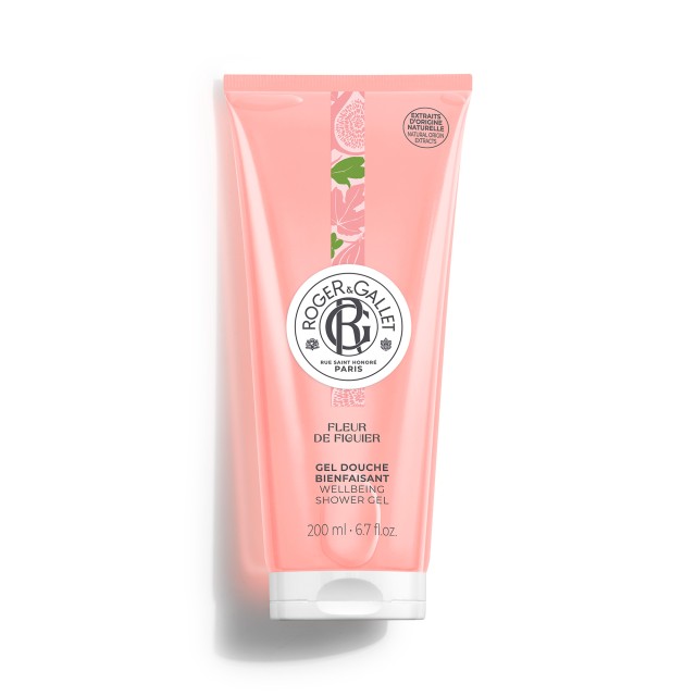 Roger & Gallet Fleur de Figuier Αναζωογονητικό Αφρόλουτρο Gel με Άρωμα Σύκου, 200ml