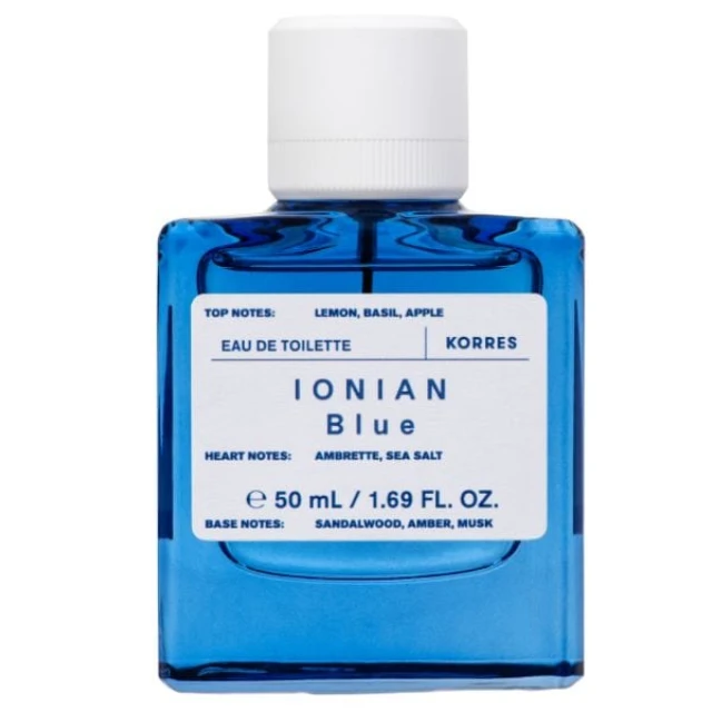 Korres Ionian Blue Eau de Toilette Perfume, 50ml