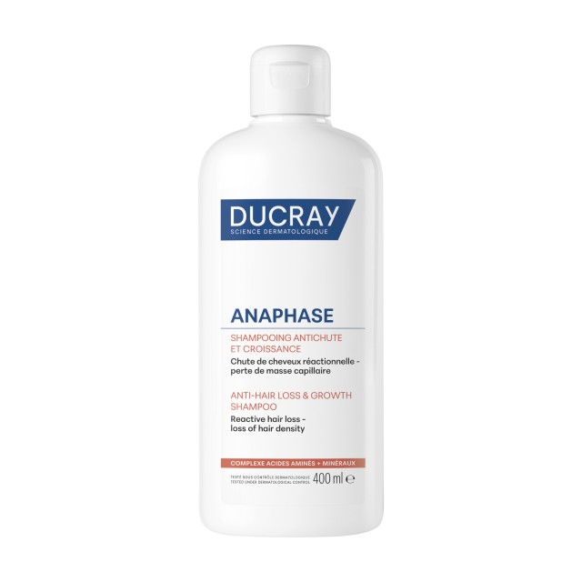 Ducray Anaphase+ Σαμπουάν Ανάπτυξης των Μαλλιών κατά της Τριχόπτωσης, 400ml