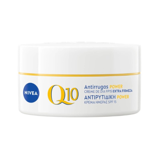 Nivea Q10 Power Anti-Wrinkle Day Cream Spf15 Αντιρυτιδική Κρέμα Ημέρας, 50ml