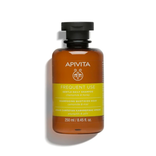 Apivita Daily Shampoo with Chamomile and Honey, 250ml