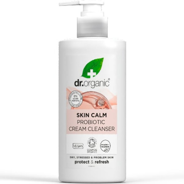 Dr. Organic Skin Calm Probiotic Cream Cleanser Κρέμα Καθαρισμού Προ...