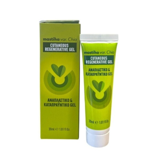 Pharma Q Mastiha Var.Chia Αναπλαστικό Καταπραϋντικό Gel με Μαστίχα Χίου, 30ml