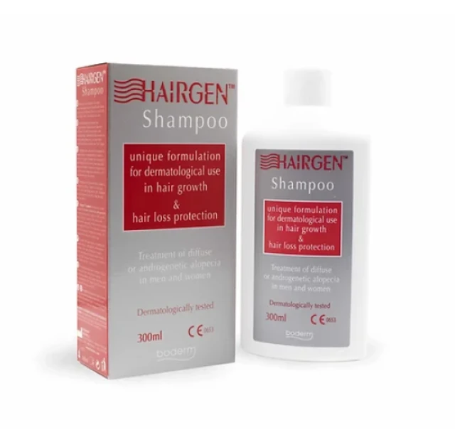 Boderm Hairgen Shampoo Anti-Hair Loss Shampoo, 300ml