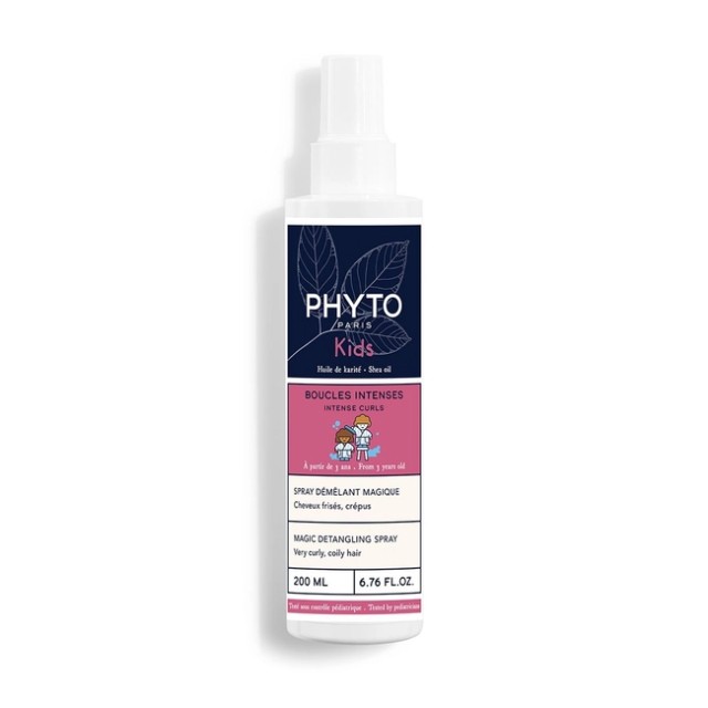 Phyto Kids Boucles Intense Curls Magic Detangling Spray Σπρέι για Ξεμπέρδεμα Μαλλιών για Παιδιά 3+ Ετών, 200ml