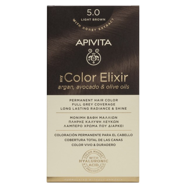Apivita My Color Elixir 5.0 Καστανό Ανοιχτό