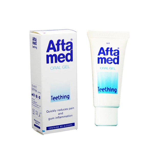 Synviva Aftamed Teething Gel Ανακούφισης Για Την Πρώτη Οδοντοφυΐα, 15ml