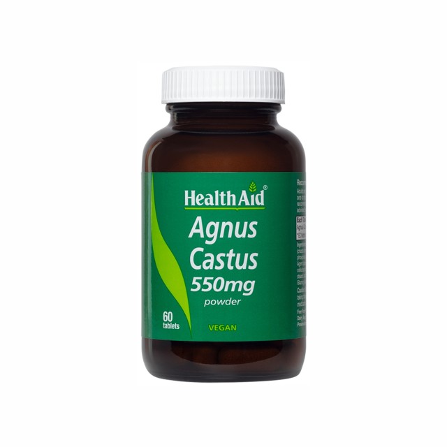 Health Aid Agnus Castus 550mg, 60 Ταμπλέτες