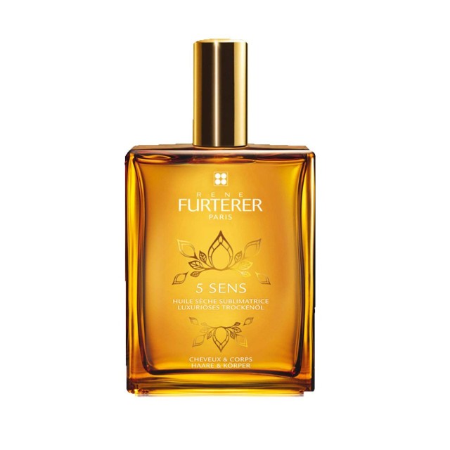Rene Furterer 5 Sens Enhancing Dry Oil Ξηρό Λάδι για τα Μαλλιά και το Σώμα, 100ml