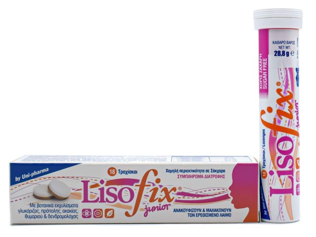 Uni-Pharma Lisofix Junior, 18tabs