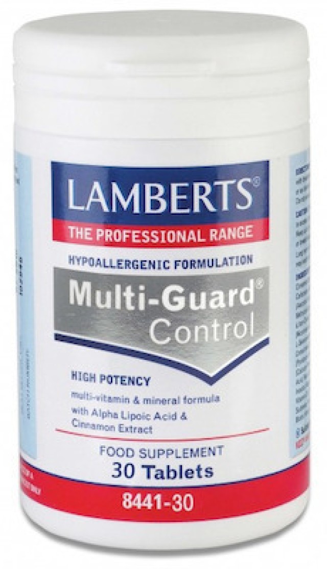 Lamberts Multi Guard Control Πολυβιταμινούχο Σκεύασμα, 30 Ταμπλέτες
