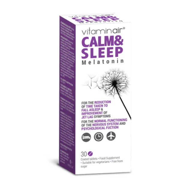 Medicair Vitaminair Calm & Sleep Spray Συμπλήρωμα Διατροφής για την...