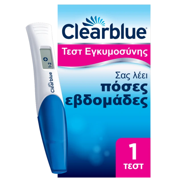Clearblue Digital CB9 Digital Pregnancy Test With Conception Indicator 1...