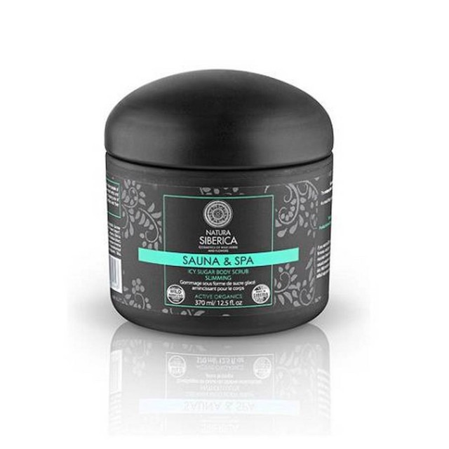 Natura Siberica Sauna & Spa Icy Sugar Παγωμένο Scrub για Έντονη Σύσφιξη και Σμίλευση, 370ml