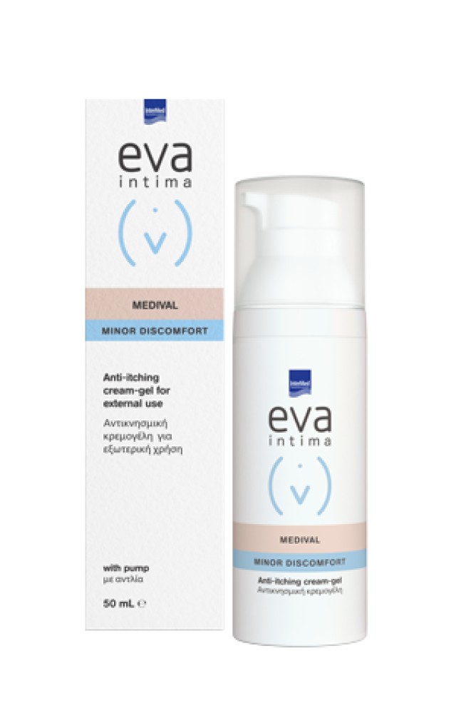 Eva Intima Medival Minor Discomfort Αντικνησμική Κρεμογέλη, 50ml