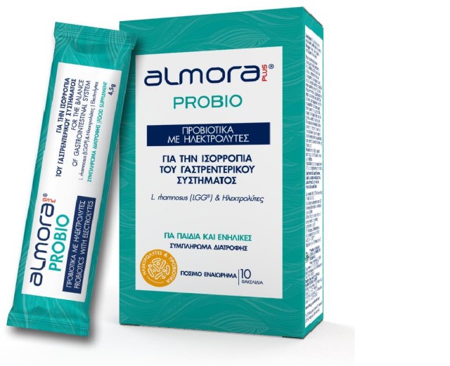 Almora Plus Probio Προβιοτικά με Ηλεκτρολύτες για Ανακούφιση των Συ...
