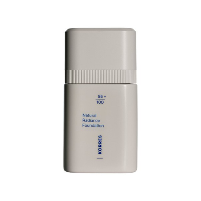 Korres Natural Radiance Foundation 02 Medium Foundation Μεσαίας Κάλυψης, 30ml