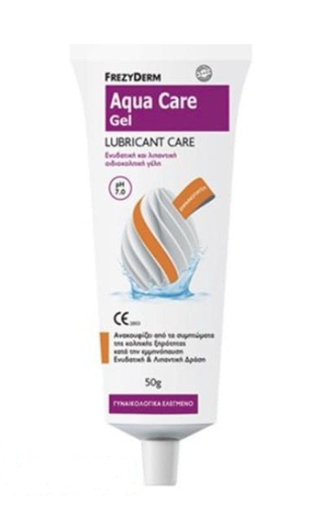 Frezyderm Aqua Care Gel pH 7 Ενυδατική και Λιπαντική Αιδιοκολπική Γέλη, 50g