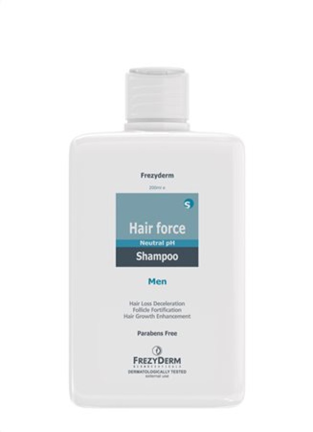 Frezyderm Hair Force Men Shampoo Σαμπουάν κατά της Τριχόπτωσης Για Άνδρες 200ml